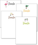 Queen Bee Personalized Note Pads - Sunshine Assortment (NP-SA)